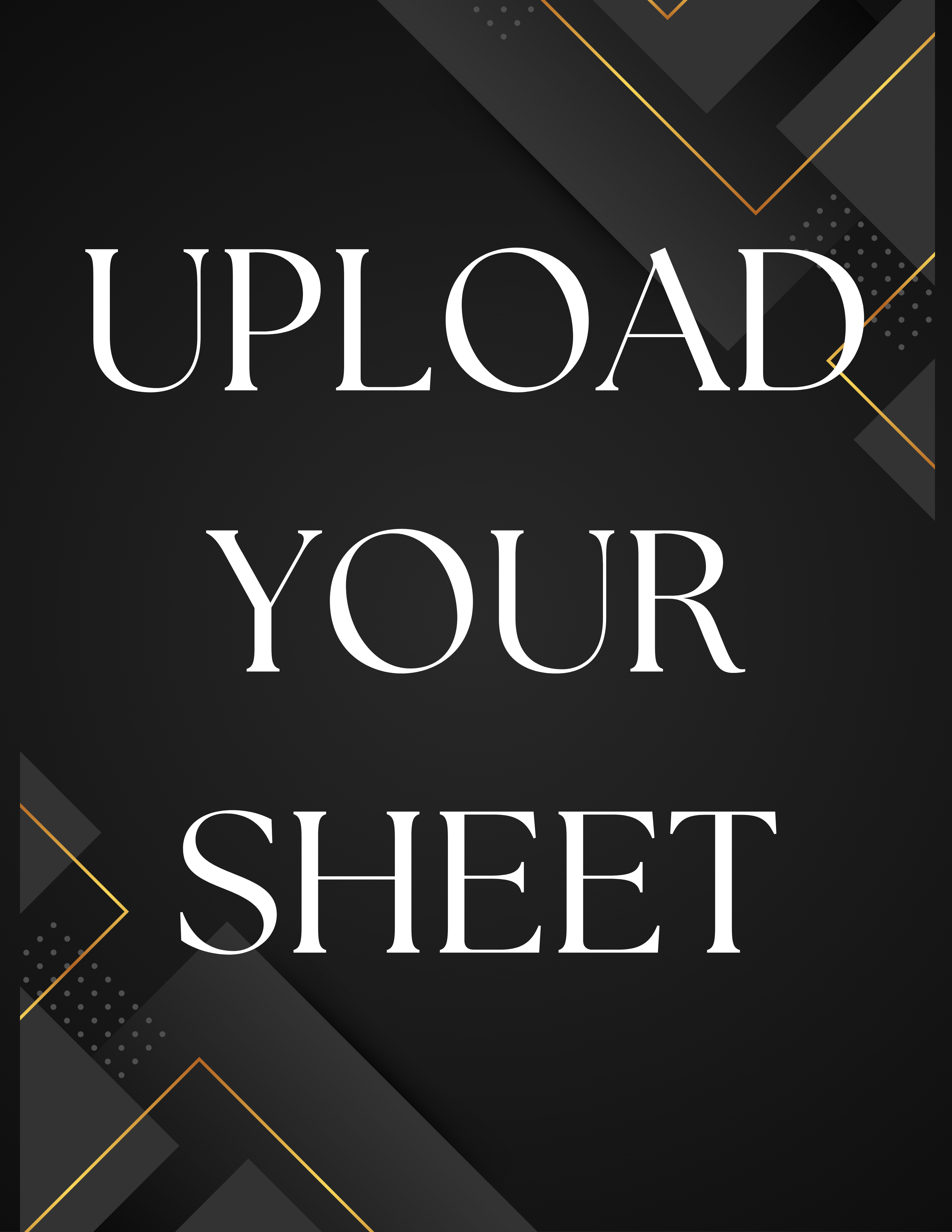 Upload Your Gang Sheet